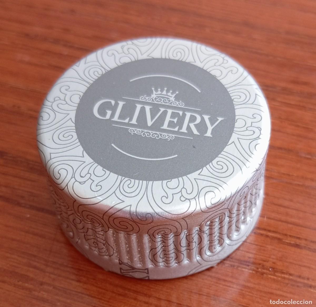 Otras botellas y bebidas antiguas de colecci&oacute;n: PEDIDO M&Iacute;NIMO 5 EUROS. TAP&Oacute;N ROSCA ALUMINIO Y PL&Aacute;STICO: Ginebra Glivery.