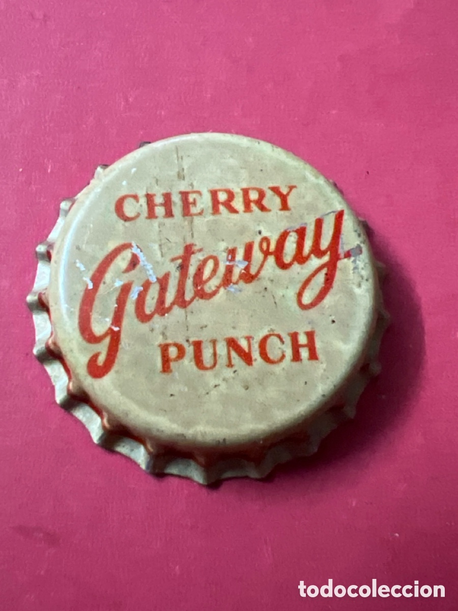 Collectionnisme d'Autres Bouteilles et Boissons : Q460. CHAPA - Soda/Refresco - ESTADOS UNIDOS - Gateway Cherry Punch