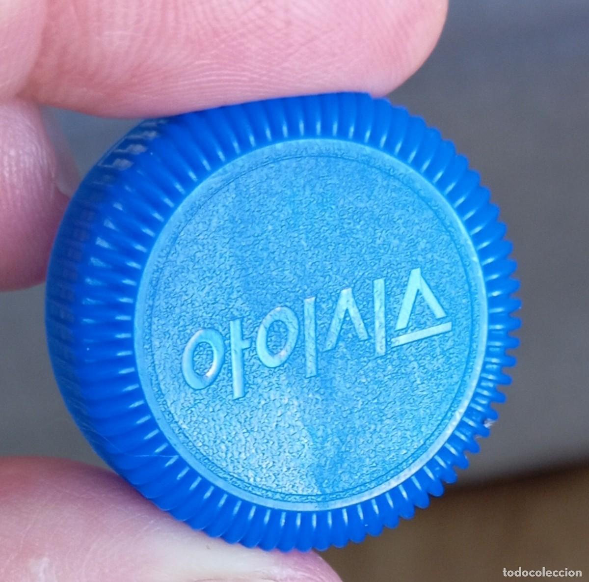 Otras botellas y bebidas antiguas de colecci&oacute;n: PEDIDO M&Iacute;NIMO 5 EUROS. TAP&Oacute;N ROSCA PL&Aacute;STICO COREA DEL SUR. Agua mineral natural water Icis