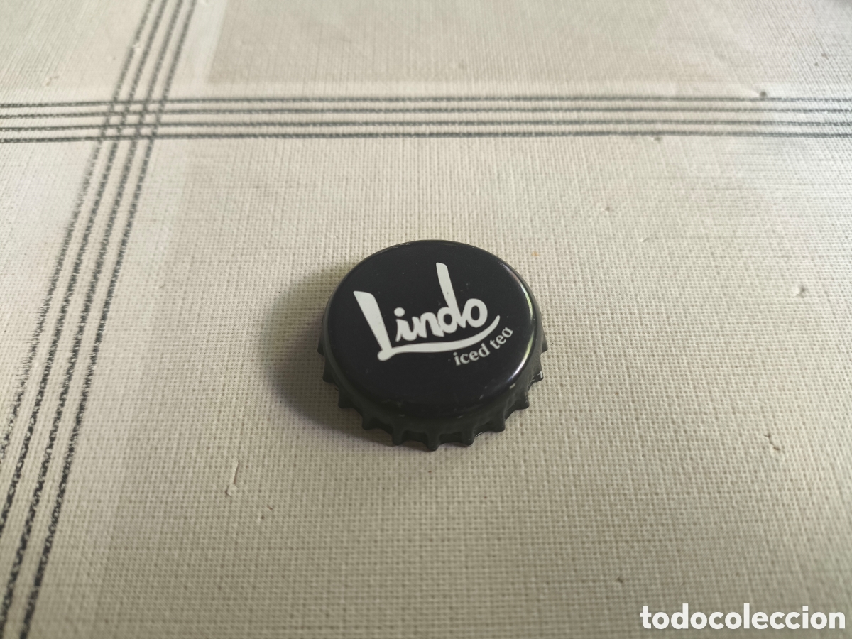 Otras botellas y bebidas antiguas de colecci&oacute;n: Chapa Iced Tea Lindo (U)