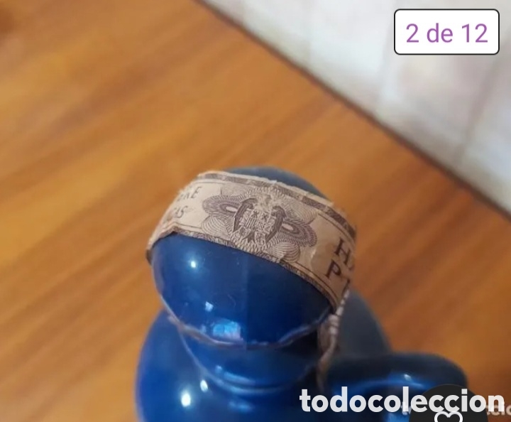 Collezionismo di Altre Bottiglie e Bevande: Botella gin rives caneco azul