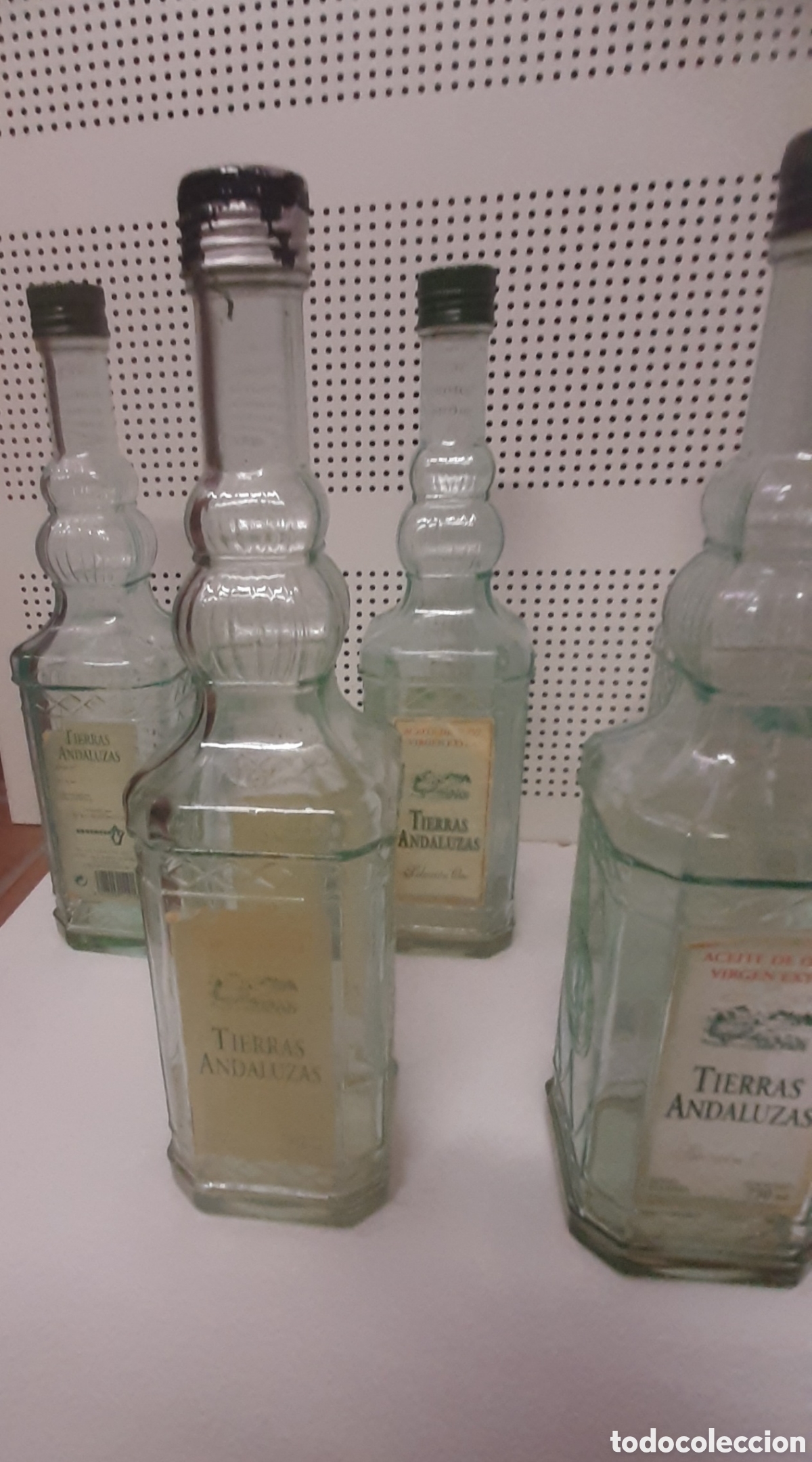 Collecting other Bottles and Drinks: 8 botellas aceite vac&iacute;as