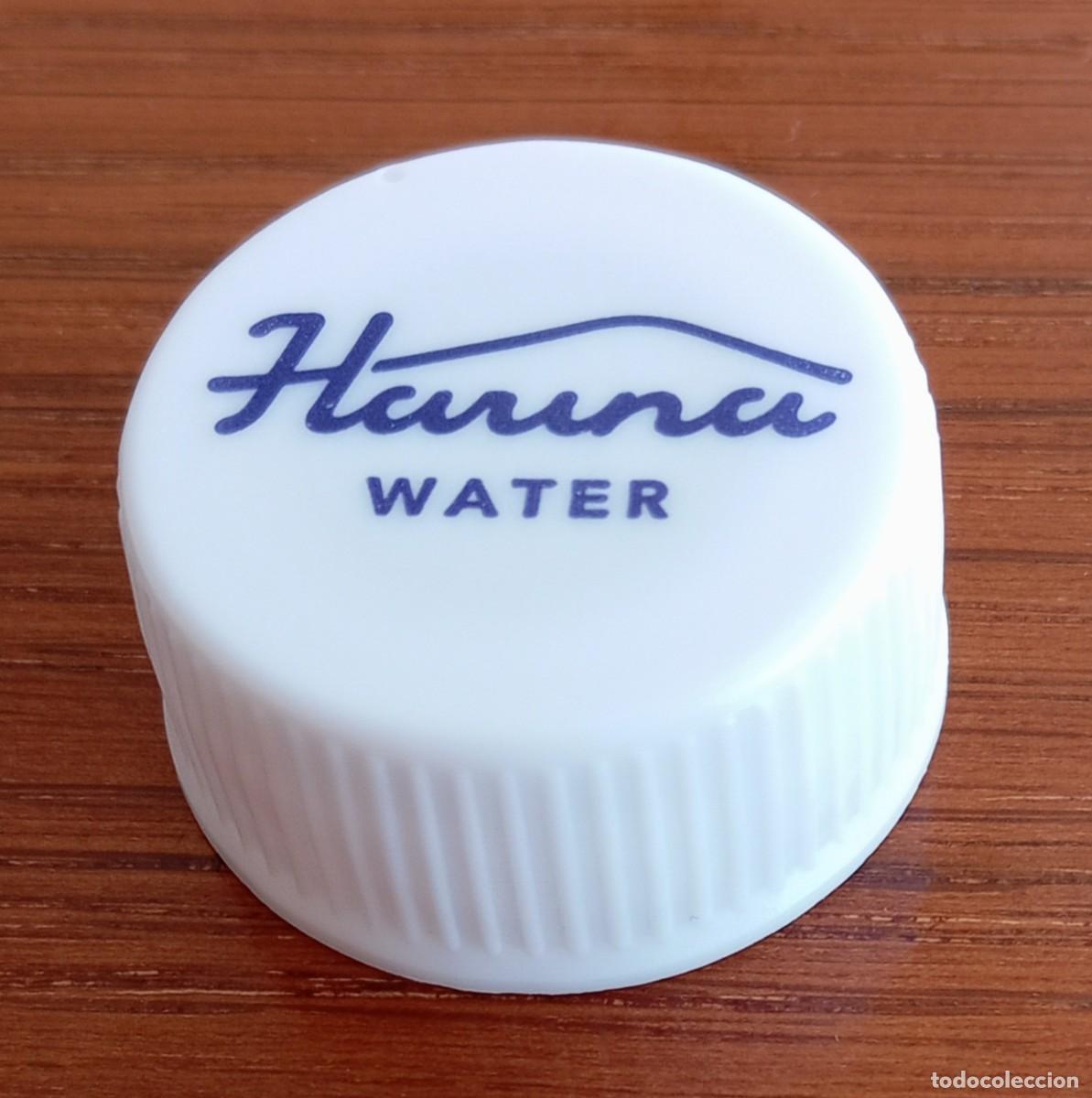 Otras botellas y bebidas antiguas de colecci&oacute;n: PEDIDO M&Iacute;NIMO 5 EUROS. Tap&oacute;n rosca pl&aacute;stico JAP&Oacute;N: Agua mineral Haruna. Water pet bottle cap