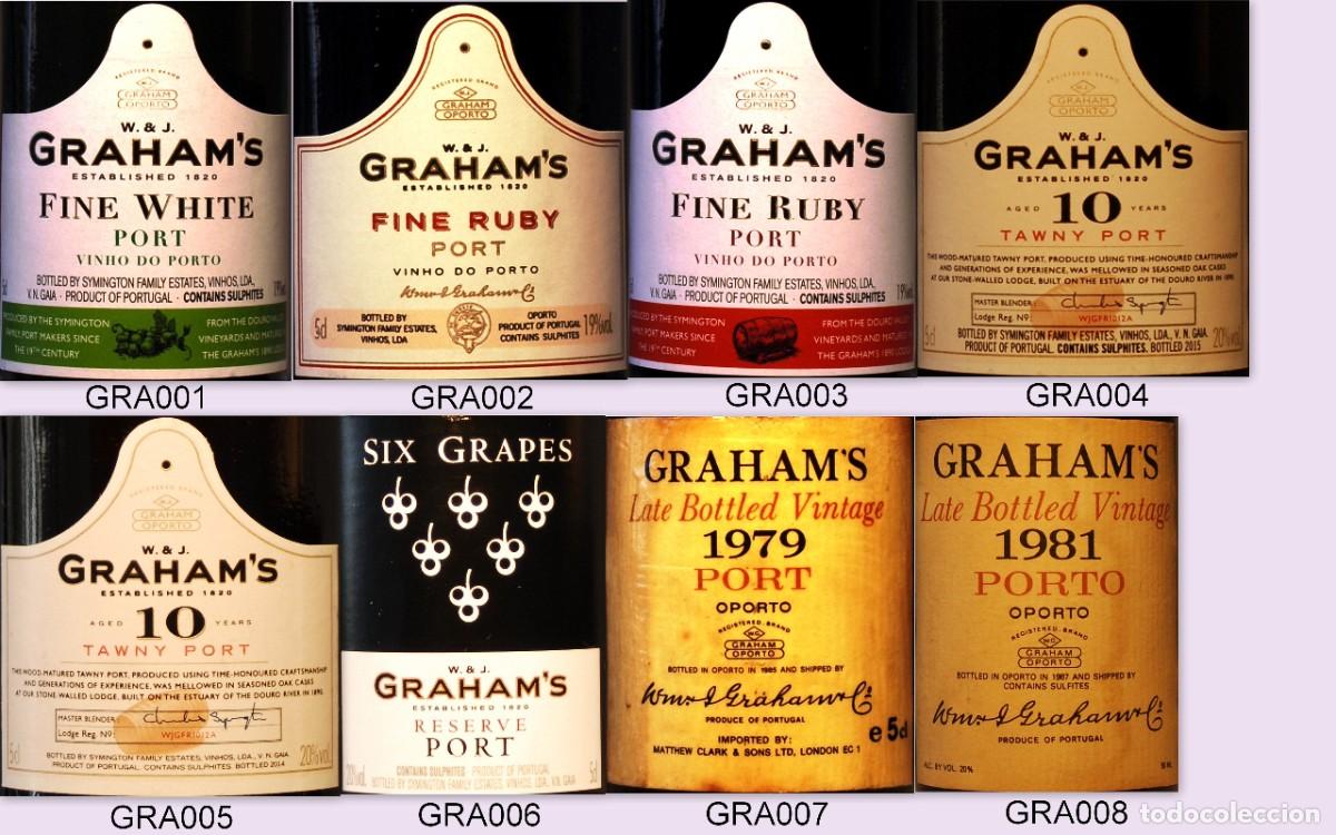 Sammeln andere Flaschen und Getr&auml;nke: Historic collection of 21 miniature bottles Graham&acute;s port