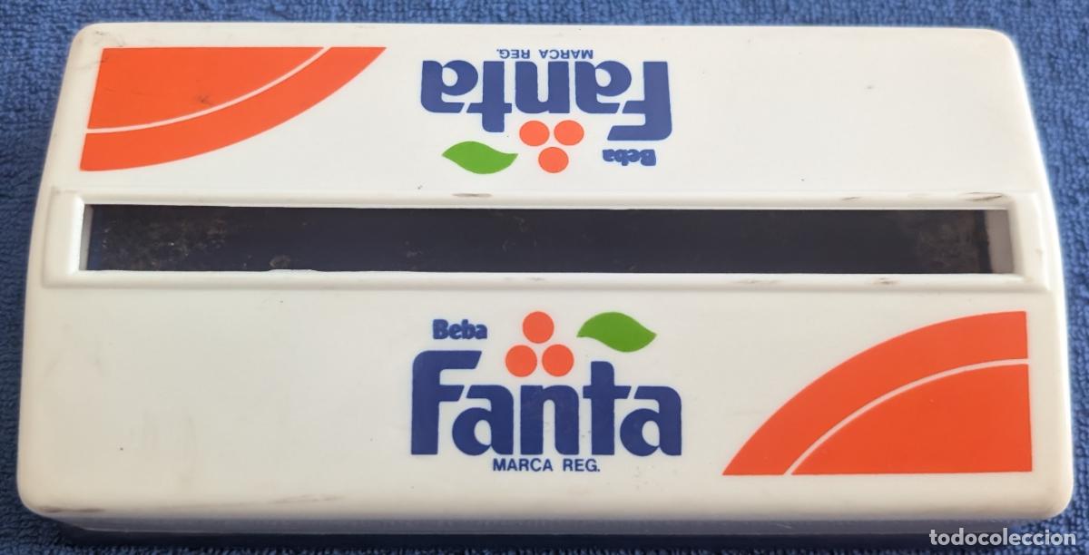 Colecionismo de Outras Garrafas e Bebidas: Antiguo servilletero de pl&aacute;stico - FANTA Naranja &iexcl;A&ntilde;os 80!