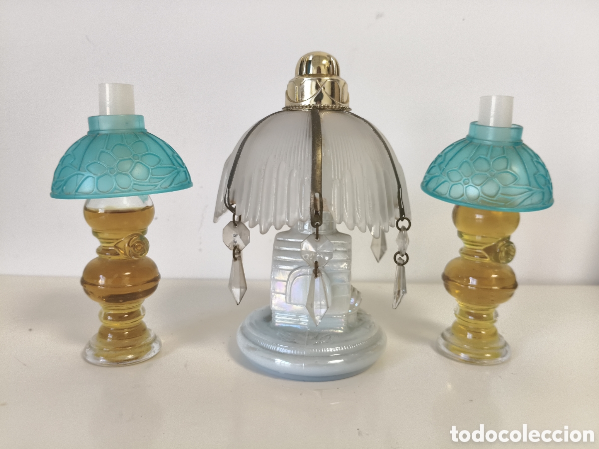Collecting other Bottles and Drinks: Avon Topace lamparitas vintage de perfume