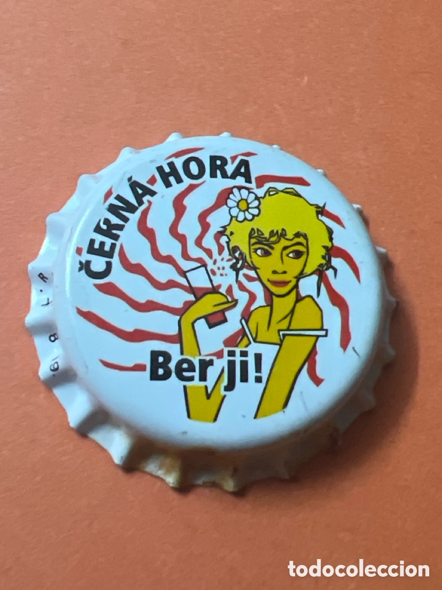 Collecting other Bottles and Drinks: T4/X133/N6. CHAPA - Soda/Refresco - Rep&uacute;blica Checa - Čern&aacute; Hora Ber ji!