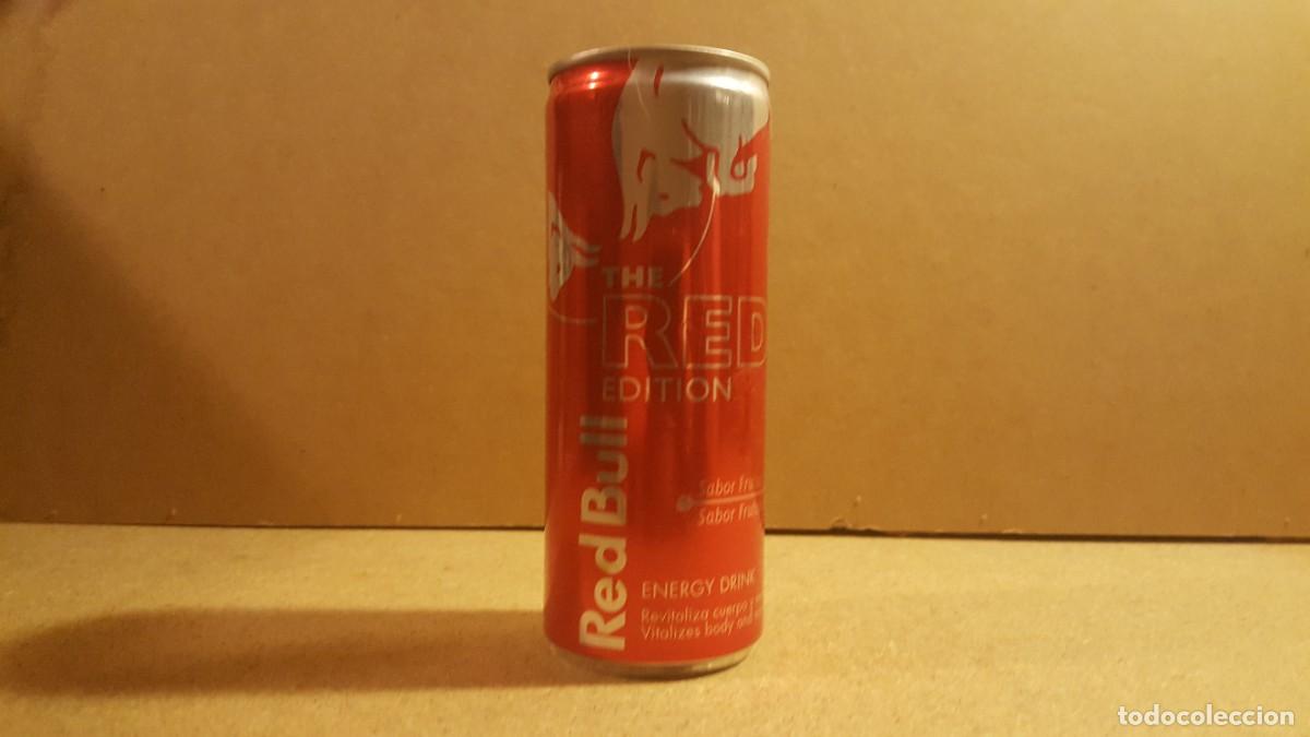 Collectionnisme d'Autres Bouteilles et Boissons : Lata de Red Bull, The Red Edition. Sabor frutas del bosque. Vac&iacute;a.