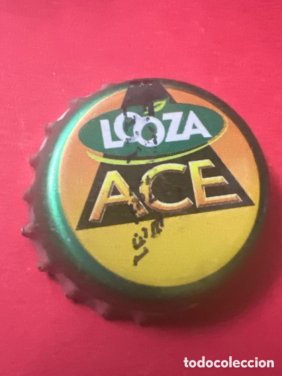 Collecting other Bottles and Drinks: T4/X148/K3. CHAPA - Bebida de frutas u hortalizas - B&Eacute;LGICA - Looza Ace
