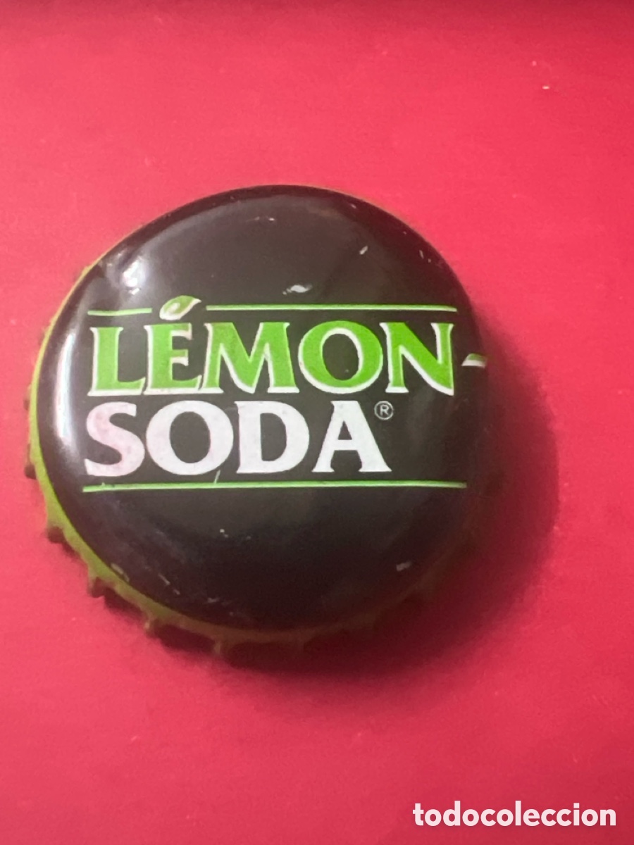 Otras botellas y bebidas antiguas de colecci&oacute;n: T4/X148/K6. CHAPA - Soda/Refresco - ITALIA - LEMON-SODA