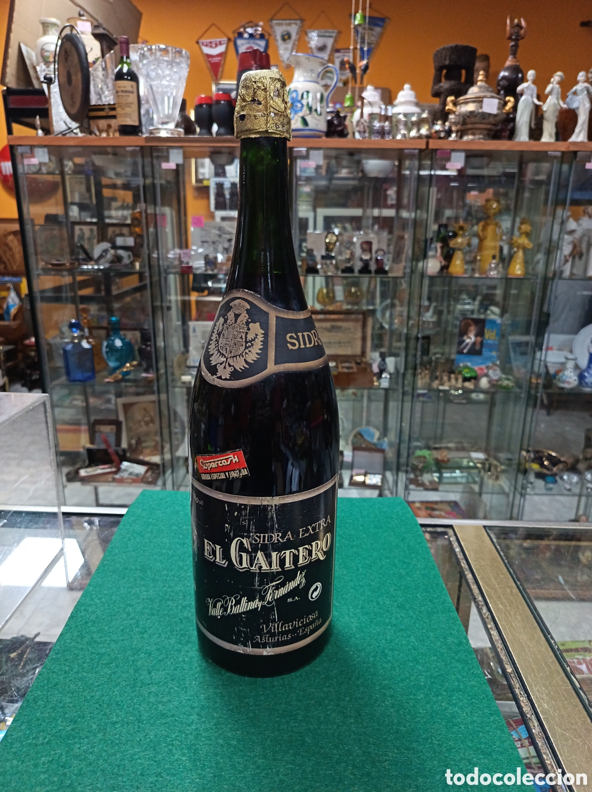 Collecting other Bottles and Drinks: Botella sidra El Gaitero, 3 litros. A&ntilde;o 2000, edici&oacute;n limitada. Asturias