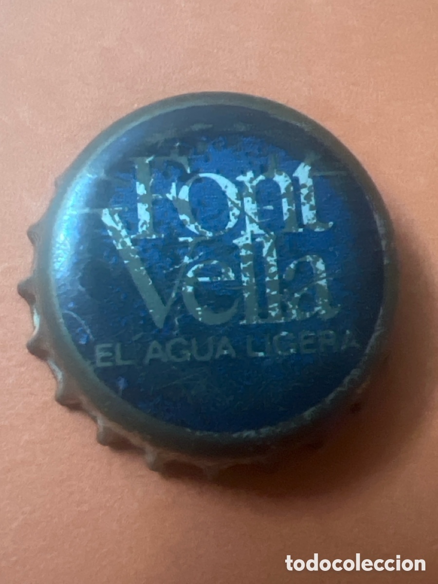 Otras botellas y bebidas antiguas de colecci&oacute;n: T4/X145/D4. TAPON CORONA CHAPA BOTTLE CAP KRONKORKEN TAPPI CAPSULE AGUA FONT VELLA