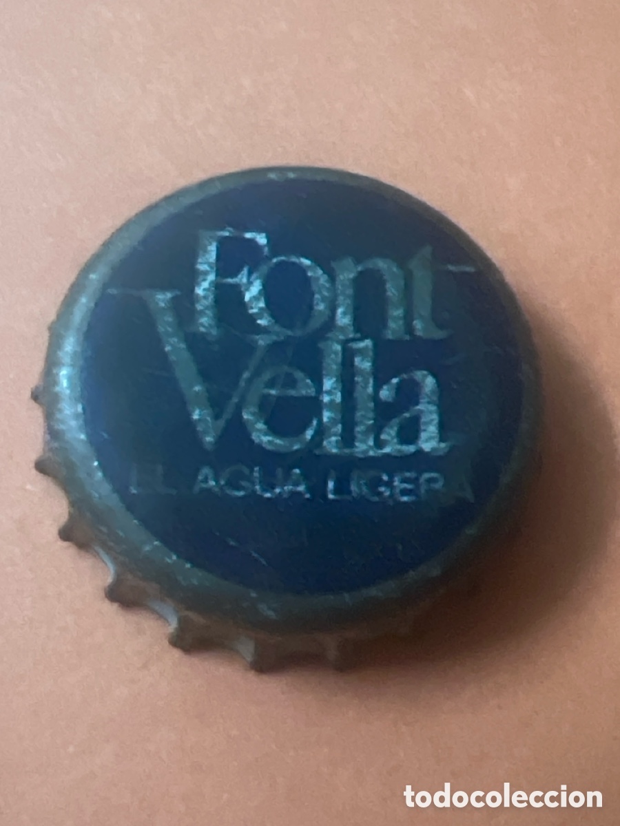 Otras botellas y bebidas antiguas de colecci&oacute;n: T4/X145/G2. TAPON CORONA CHAPA BOTTLE CAP KRONKORKEN TAPPI CAPSULE AGUA FONT VELLA
