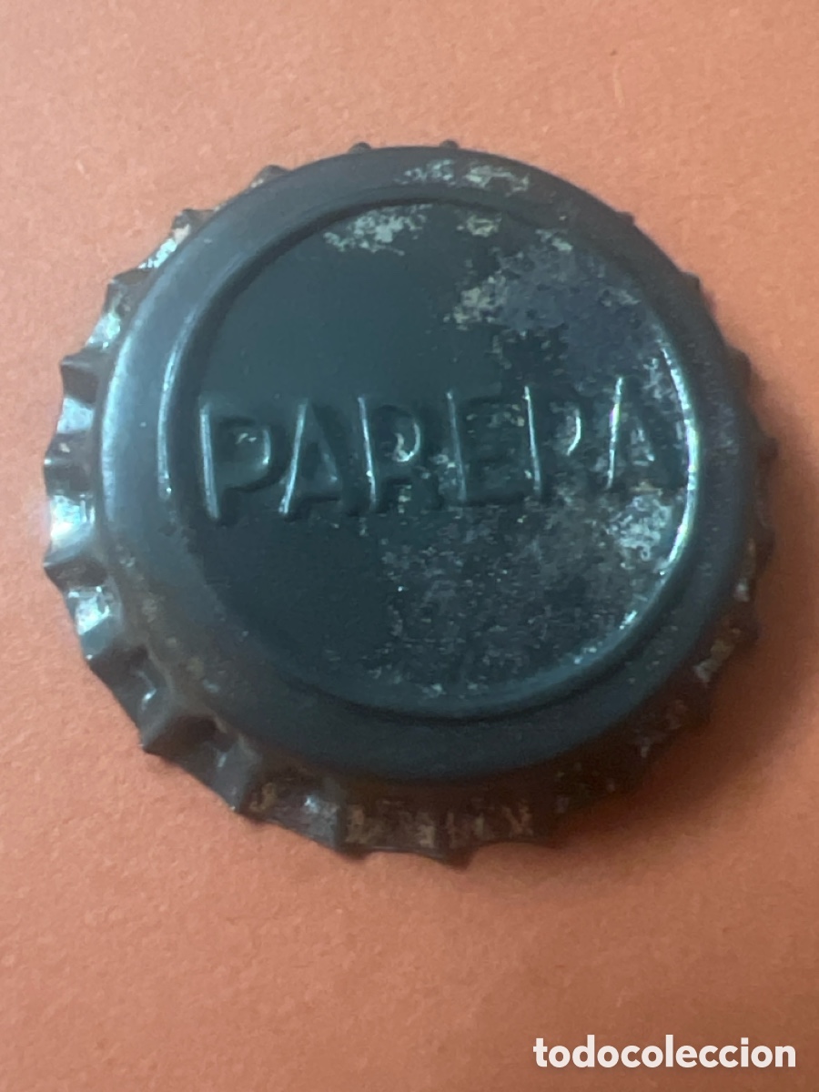 Otras botellas y bebidas antiguas de colecci&oacute;n: T4/X148/Q5. TAPON CORONA CAPSULA CHAPA LICOR RATAFIA PARERA (ESPA&Ntilde;A) CON CORCHO