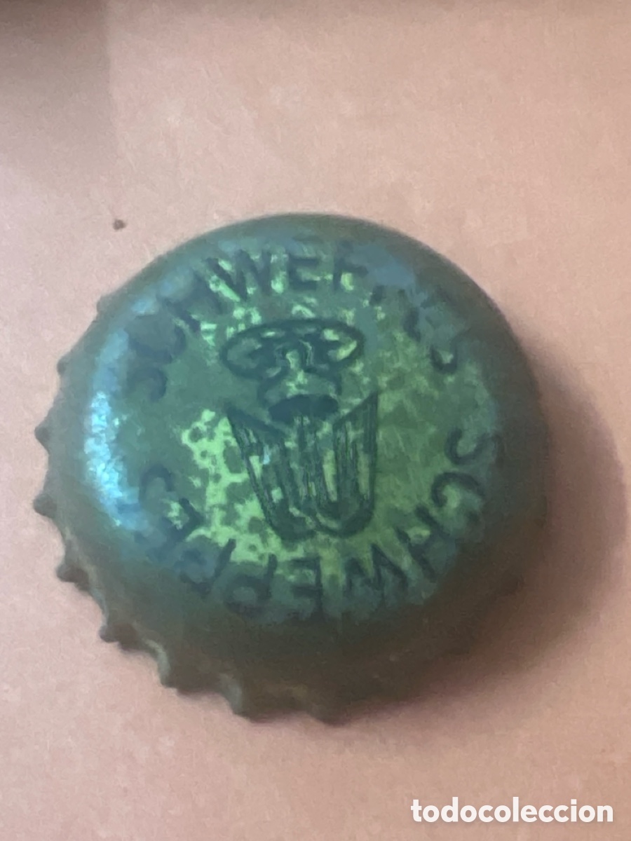 Otras botellas y bebidas antiguas de colecci&oacute;n: T4/X143/B1. TAPON CORONA CHAPA BOTTLE CAP KRONKORKEN CAPSULE TAPPI SCHWEPPES