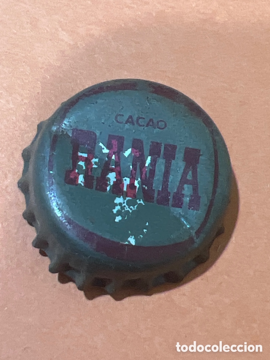 Otras botellas y bebidas antiguas de colecci&oacute;n: T4/X142/Q3. CHAPA - ESPA&Ntilde;A LACTEO TAPON CORONA RANIA