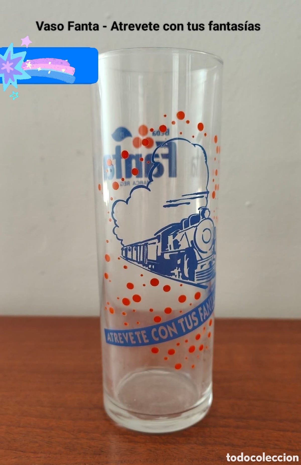 Otras botellas y bebidas antiguas de colecci&oacute;n: :::: WL32 - VASO FANTA - ATREVETE CON TUS FANTASIAS