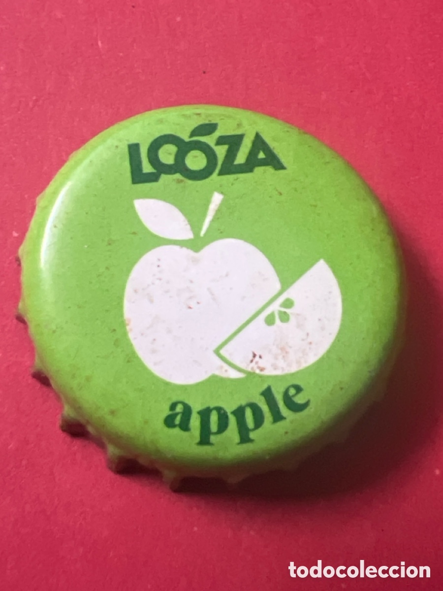 Otras botellas y bebidas antiguas de colecci&oacute;n: T4/X150/83. Chapa Zumos Looza Manzana