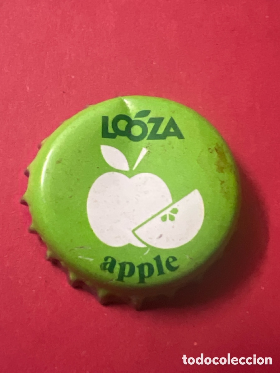 Otras botellas y bebidas antiguas de colecci&oacute;n: T4/X150/94. Chapa Zumos Looza Manzana