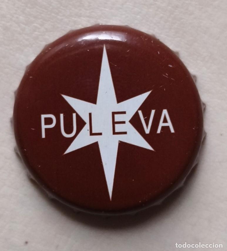 Otras botellas y bebidas antiguas de colecci&oacute;n: CHAPA CORONA BATIDO PULEVA CHOCOLATE