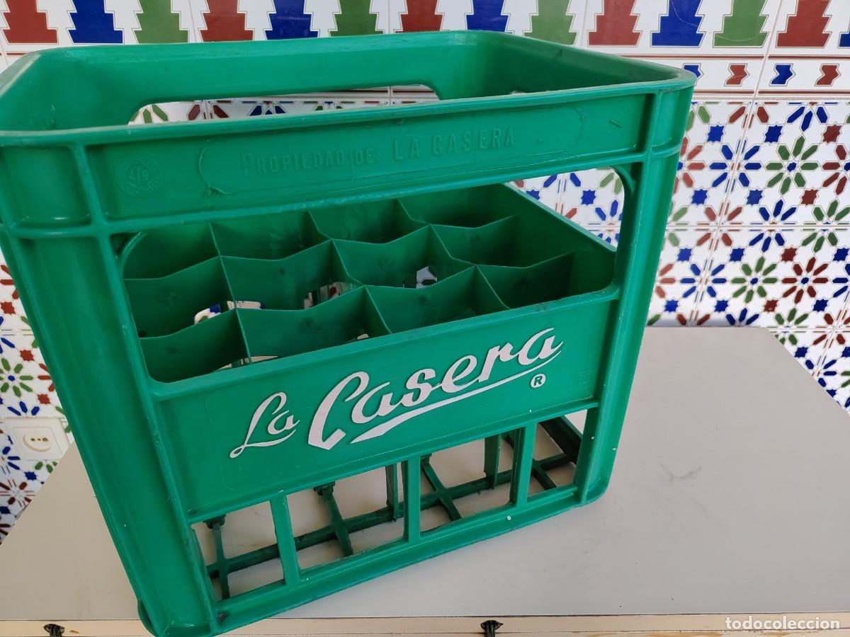 Otras botellas y bebidas antiguas de colecci&oacute;n: CAJA PARA BOTELLAS CRISTAL 1L GASEOSA LA CASERA.