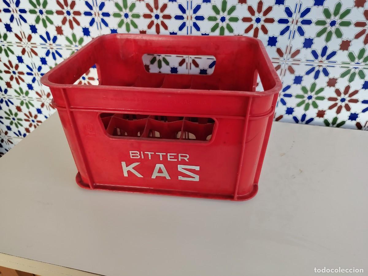 Otras botellas y bebidas antiguas de colecci&oacute;n: CAJA PARA BOTELLAS CRISTAL BITTER KAS