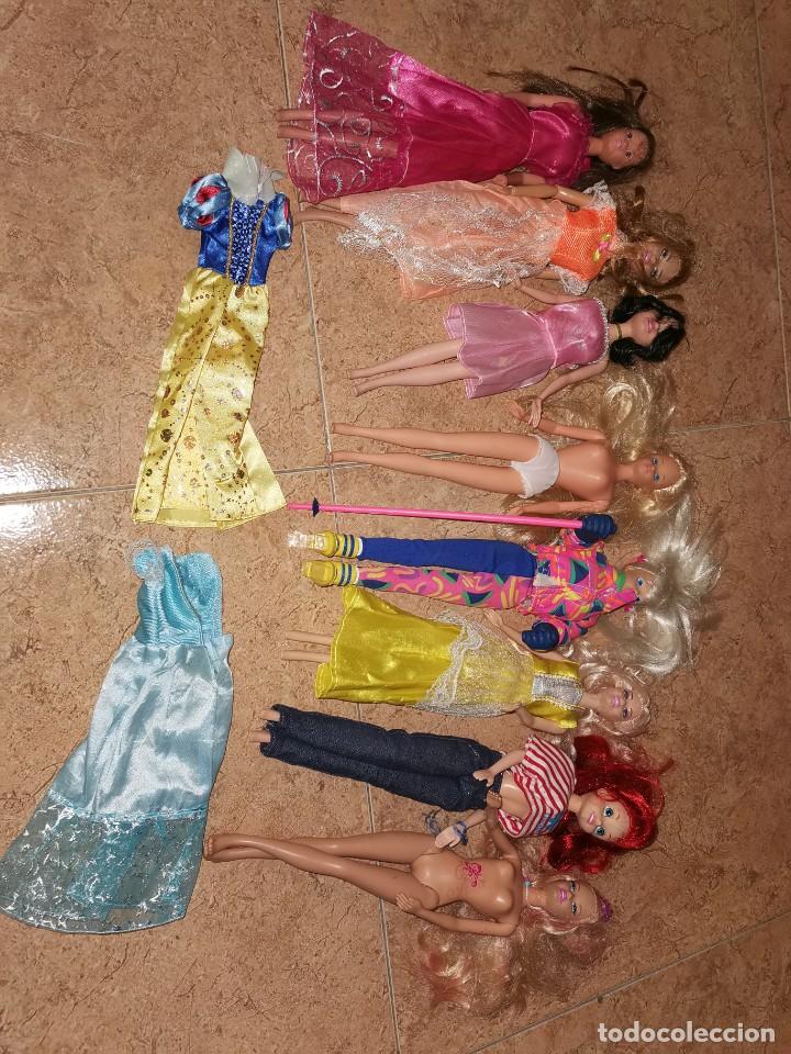 Otras mu&ntilde;ecas de Famosa cl&aacute;sicas y de colecci&oacute;n: Lote de barbies - Foto 1