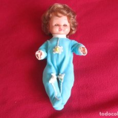 Otras Muñecas de Famosa clásicas y de colección: MUÑECO NACHU DE FAMOSA CON PIJAMA ORIGINAL. OJOS MARGARITA COLOR MIEL