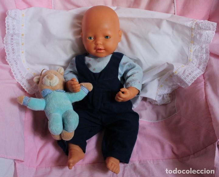 muñeco de 46cm , bebé, marcado, ropa ori - Compra venta en todocoleccion