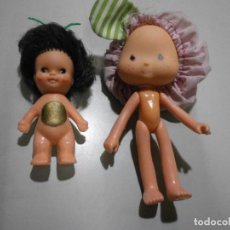 Otras Muñecas de Famosa clásicas y de colección: PEQUEÑA MUÑECA DE FAMOSA Y MUÑECA TARTA DE FRESA AMERICAN GREETINGS GORP 1979