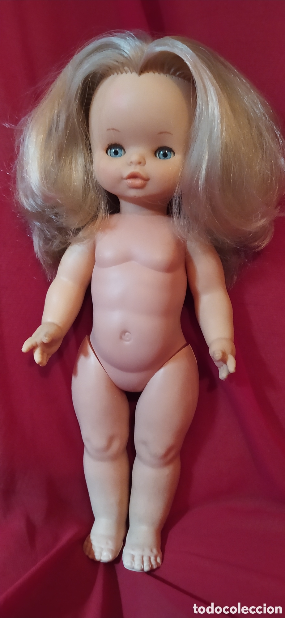 Otras Mu&ntilde;ecas de Famosa cl&aacute;sicas y de colecci&oacute;n: FAMOSA , MU&Ntilde;ECA MARI LOLI A&Ntilde;OS 70. MADE IN SPAIN 02 EN NUCA