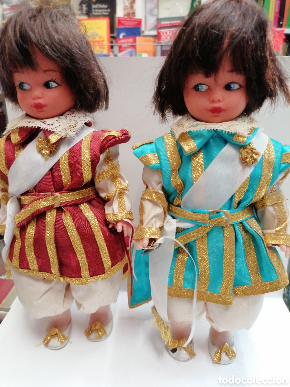 Otras mu&ntilde;ecas de Famosa cl&aacute;sicas y de colecci&oacute;n: 2 mu&ntilde;ecos seises con su ropa - Foto 1