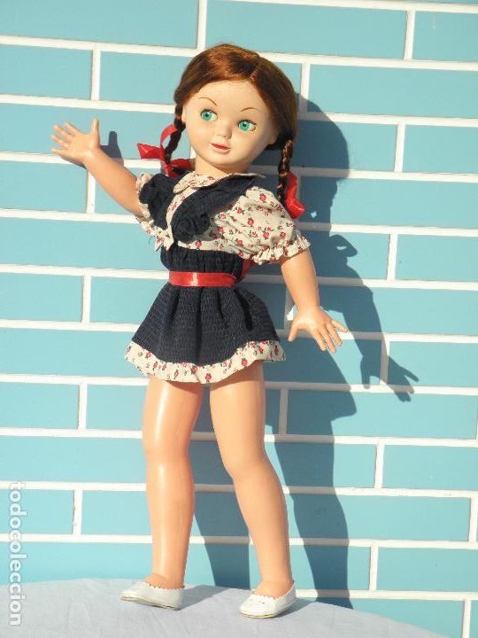Altre Bambole di Famosa: Antigua mu&ntilde;eca Marisol de Famosa, a&ntilde;os 50 - 60, 1&ordf; generaci&oacute;n, de 65 cm