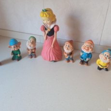 Otras Muñecas de Famosa clásicas y de colección: BLANCANIEVES Y LOS 7 ENANITTOS. MARCA FAMOSA MADE IN SPAIN