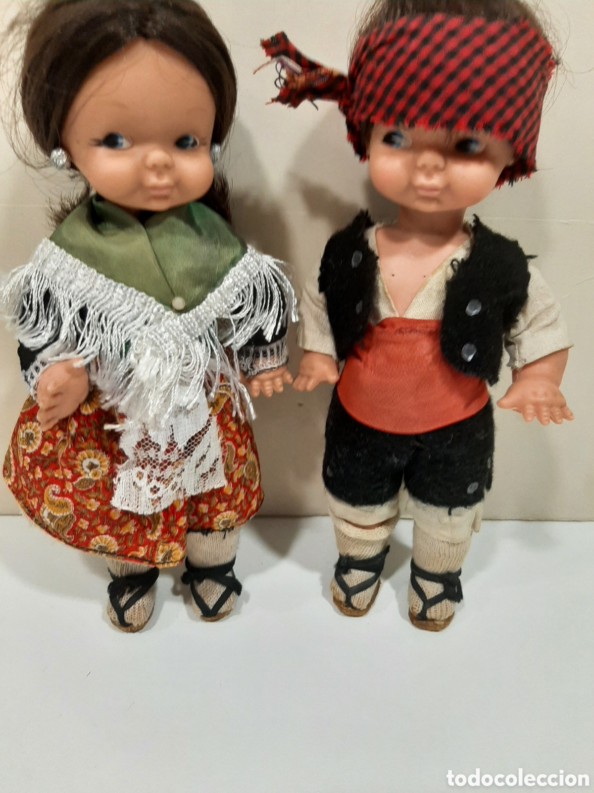 Otras Mu&ntilde;ecas de Famosa cl&aacute;sicas y de colecci&oacute;n: MU&Ntilde;ECOS pareja Baturros FAMOSA