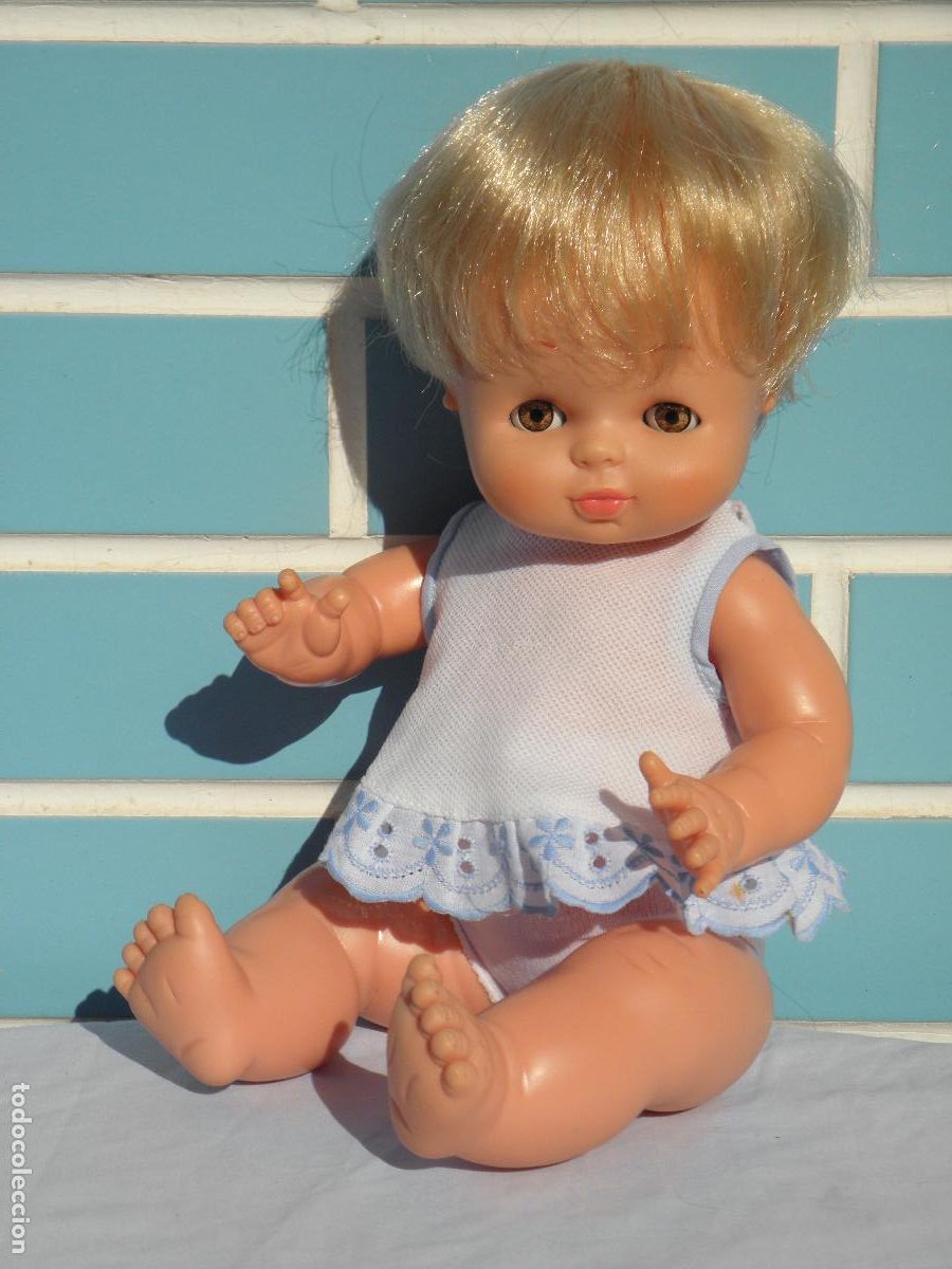 Otras Mu&ntilde;ecas de Famosa cl&aacute;sicas y de colecci&oacute;n: Antiguo mu&ntilde;eco beb&eacute; God&iacute;n de Famosa