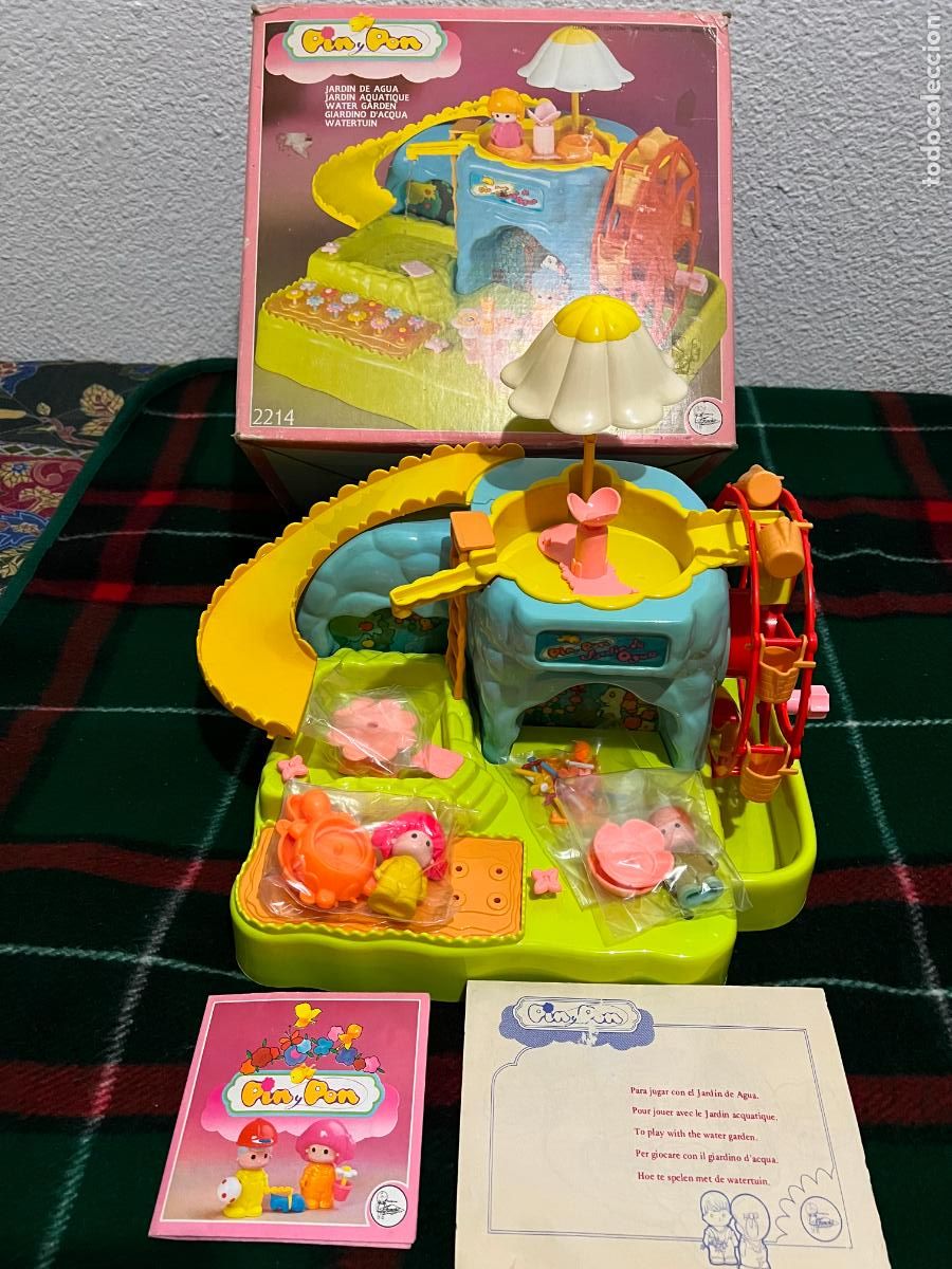 Outras Bonecas da Famosa: JARD&Iacute;N DE AGUA DE PIN Y PON a&ntilde;o 1984 FAMOSA, en su caja