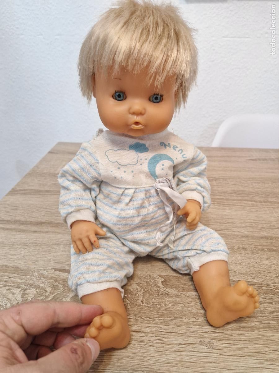 Otras Mu&ntilde;ecas de Famosa cl&aacute;sicas y de colecci&oacute;n: antiguo Nenuco de mu&ntilde;eca Famosa 1989 mu&ntilde;eco pompitas burbujas pompas bebe