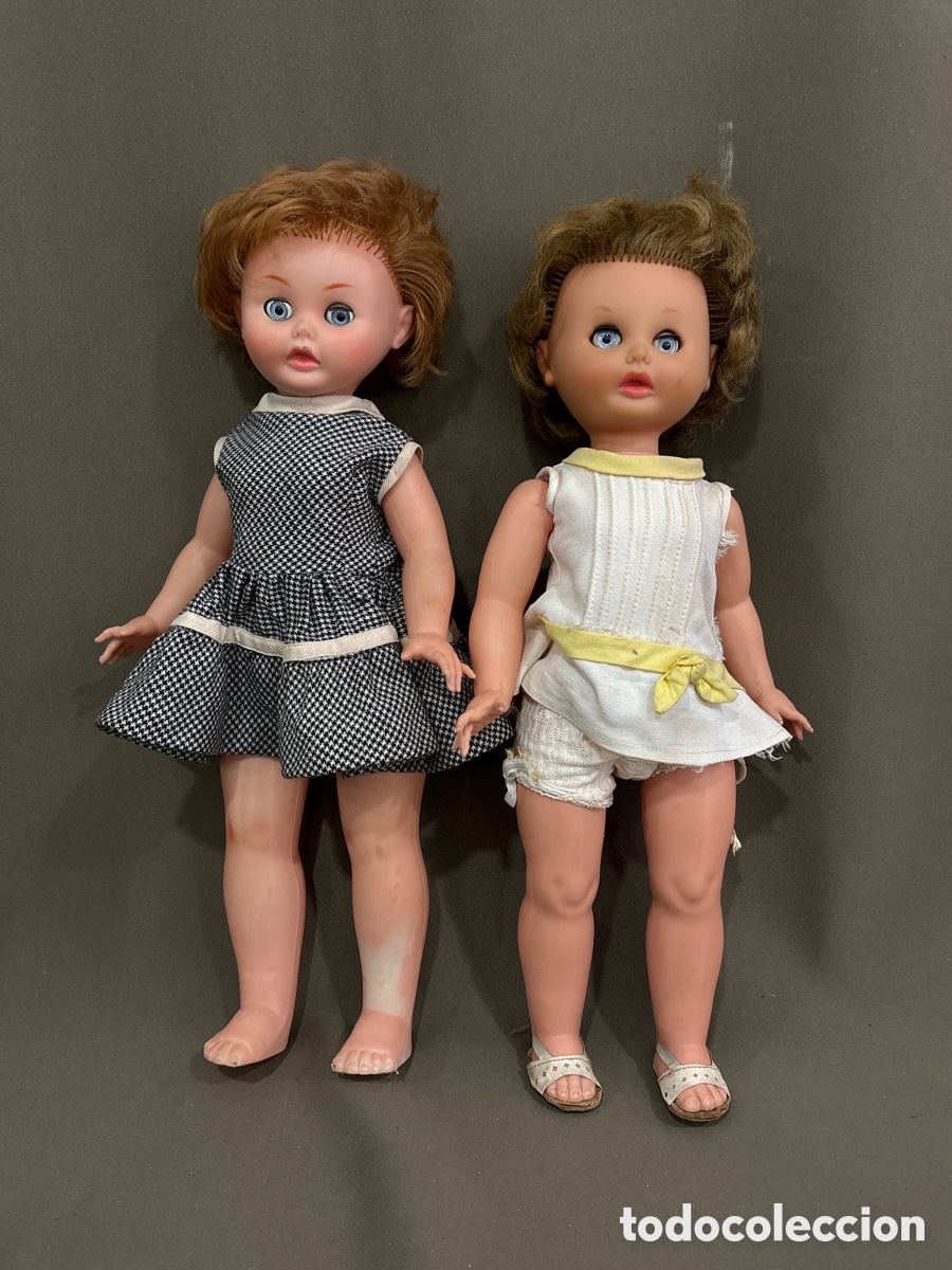 Otras Mu&ntilde;ecas de Famosa cl&aacute;sicas y de colecci&oacute;n: Antigua pareja de mu&ntilde;ecas GRACIELA,a&ntilde;os 60-70,de famosa *ver fotos*