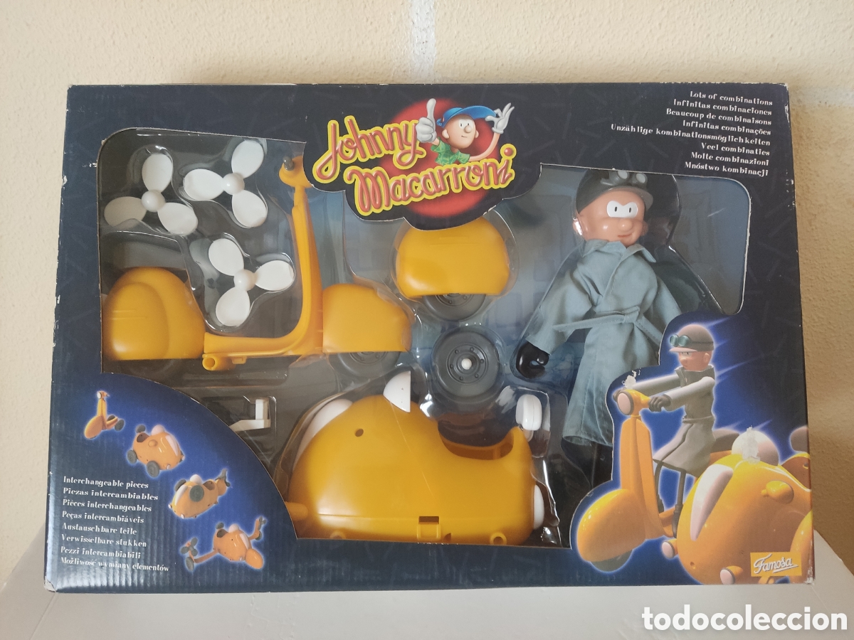 Otras Mu&ntilde;ecas de Famosa cl&aacute;sicas y de colecci&oacute;n: FIGURA JOHNNY MACARRONI FAMOSA.