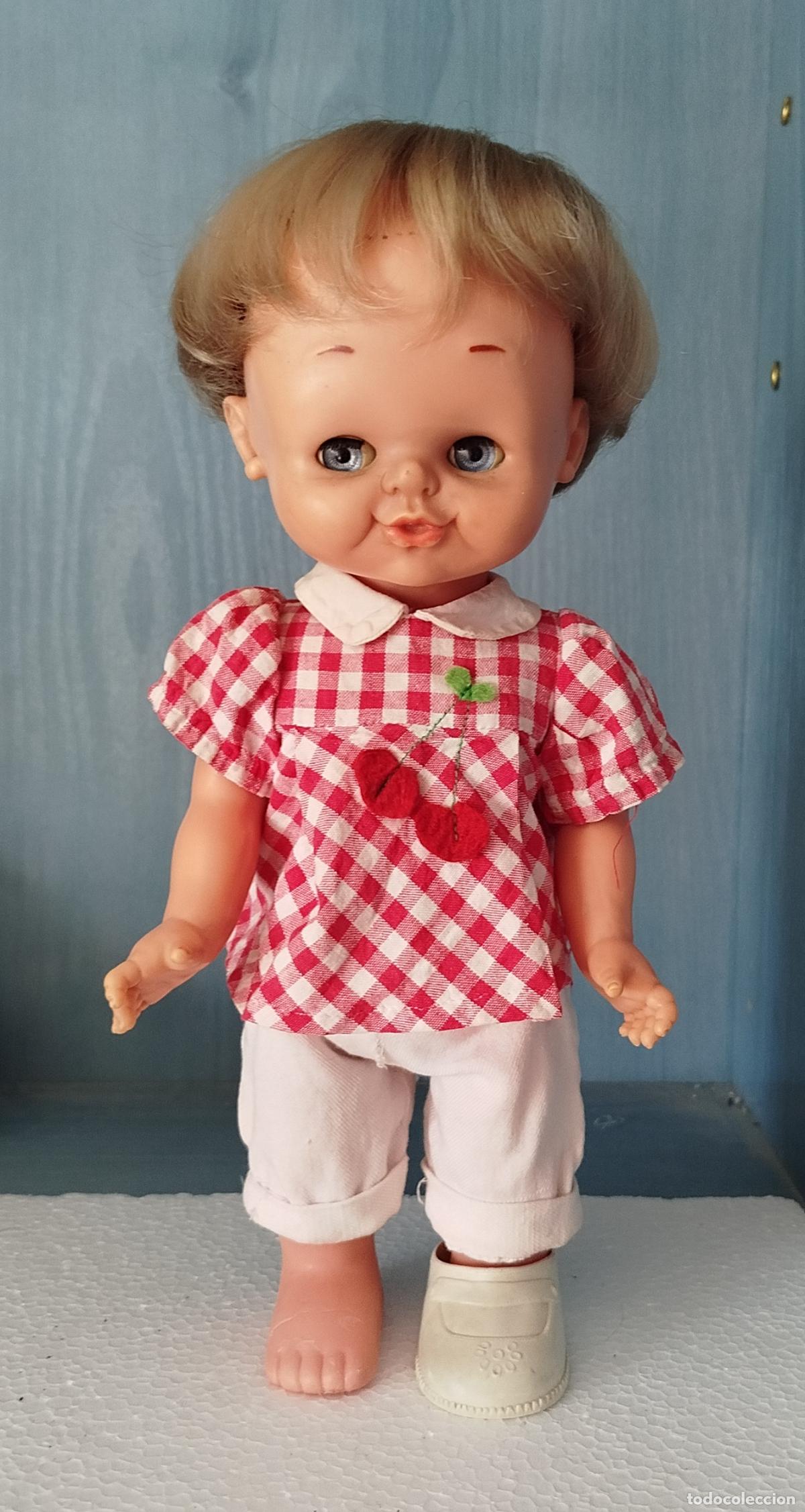 Otras Mu&ntilde;ecas de Famosa cl&aacute;sicas y de colecci&oacute;n: MU&Ntilde;ECA KIKO DE FAMOSA MADE IN SPAIN HERMANO DE KIKA - OJOS MARGARITA - NO FUNCIONA