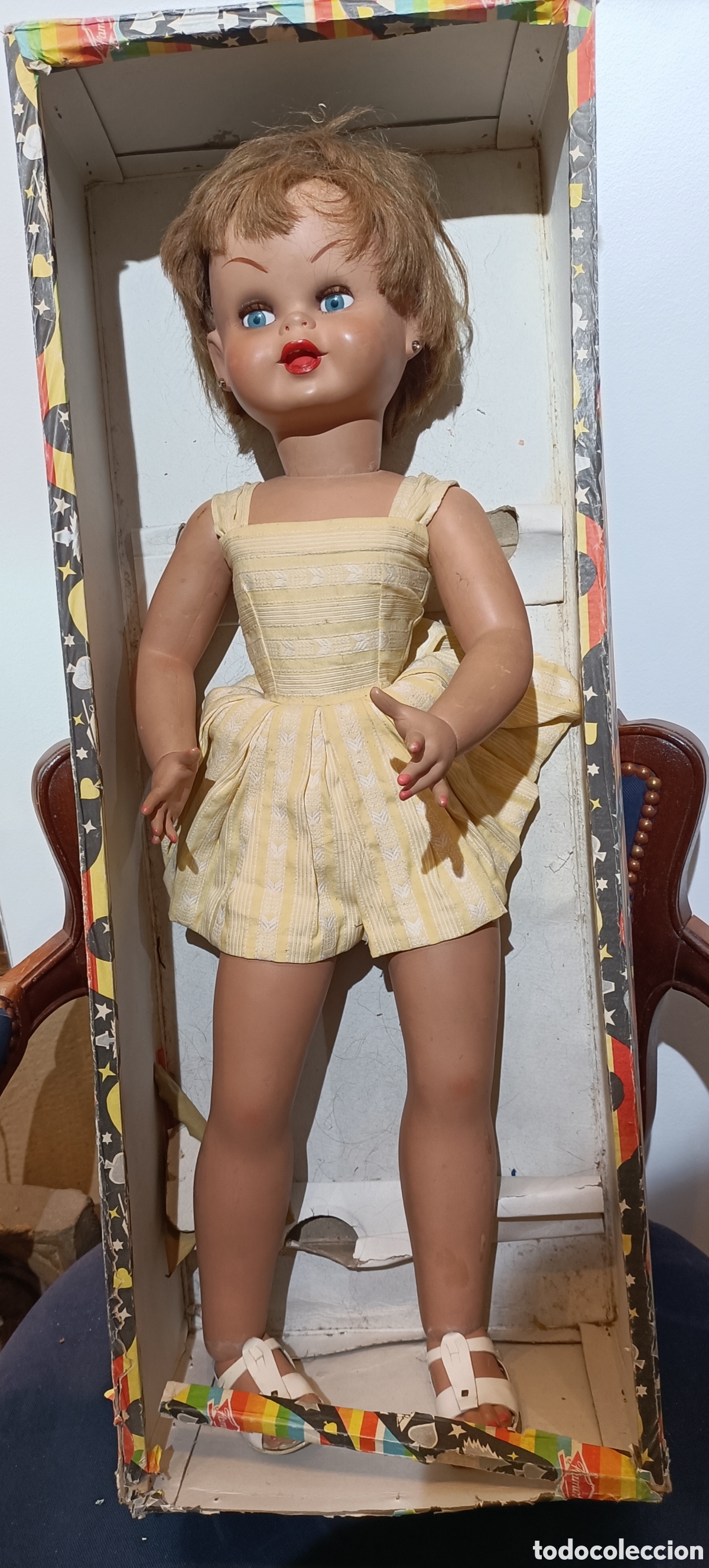 Otras Mu&ntilde;ecas de Famosa cl&aacute;sicas y de colecci&oacute;n: Mu&ntilde;eca de FAMOSA, modelo Guendolina, Guendalina.