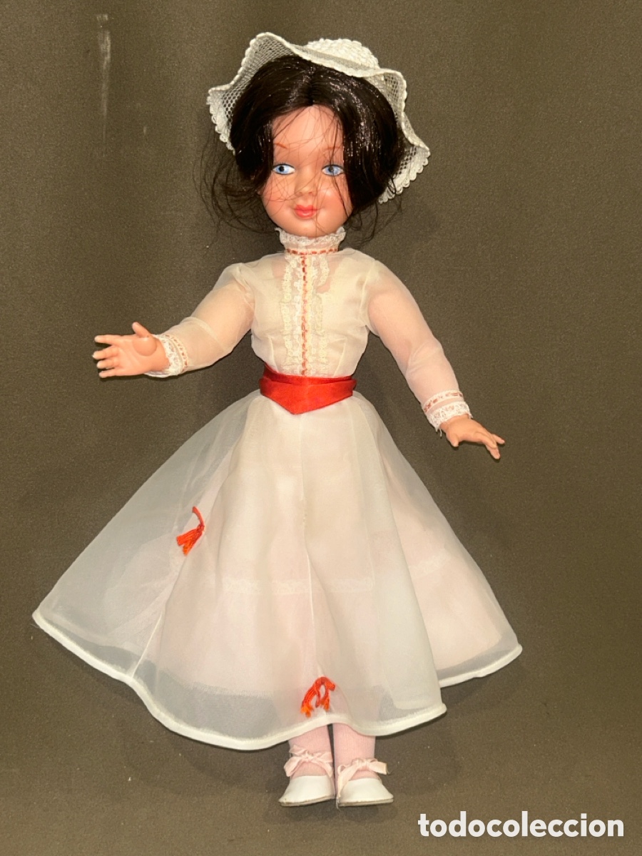 Otras Mu&ntilde;ecas de Famosa cl&aacute;sicas y de colecci&oacute;n: MU&Ntilde;ECA MARY POPPINS FAMOSA WALT DISNEY 1964 *VER FOTOS*