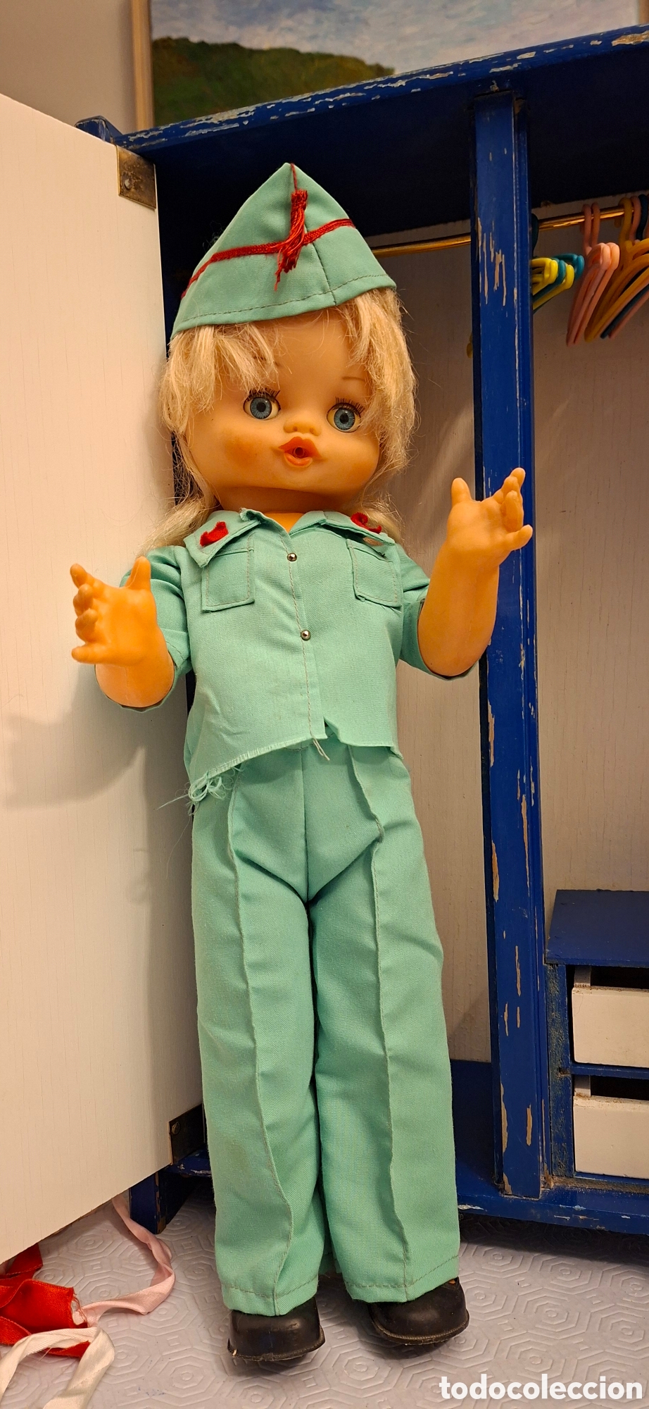 Otras Mu&ntilde;ecas de Famosa cl&aacute;sicas y de colecci&oacute;n: Mu&ntilde;eca militar mili 70 / 80