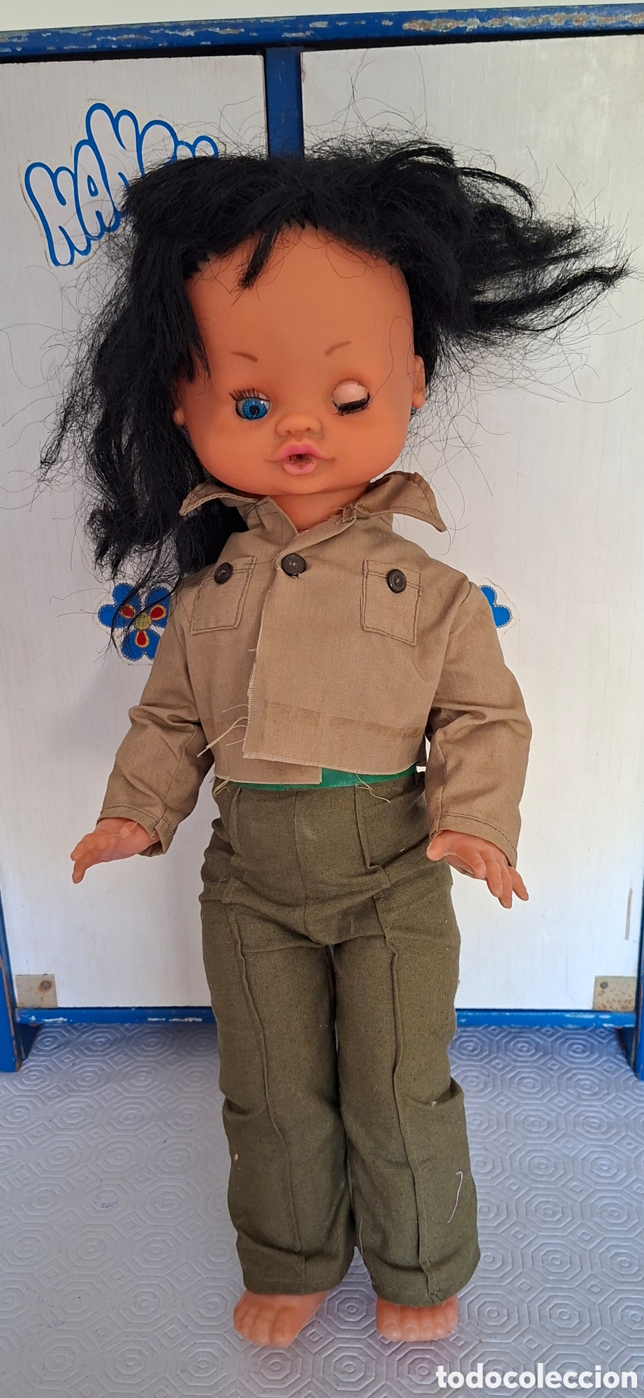 Otras Mu&ntilde;ecas de Famosa cl&aacute;sicas y de colecci&oacute;n: Mu&ntilde;eca militar de la Mili de los 80