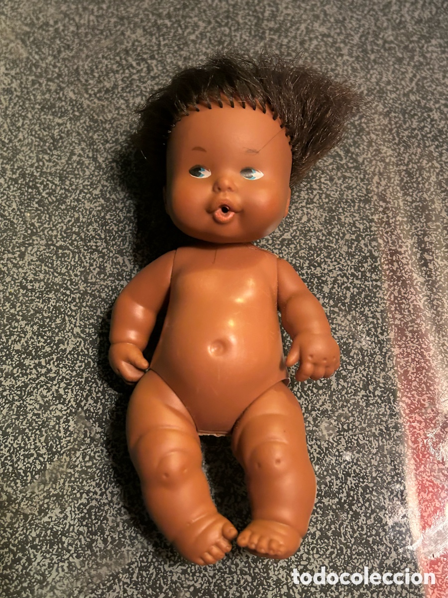 Otras Mu&ntilde;ecas de Famosa cl&aacute;sicas y de colecci&oacute;n: Barriguita famosa negrita a&ntilde;os 80