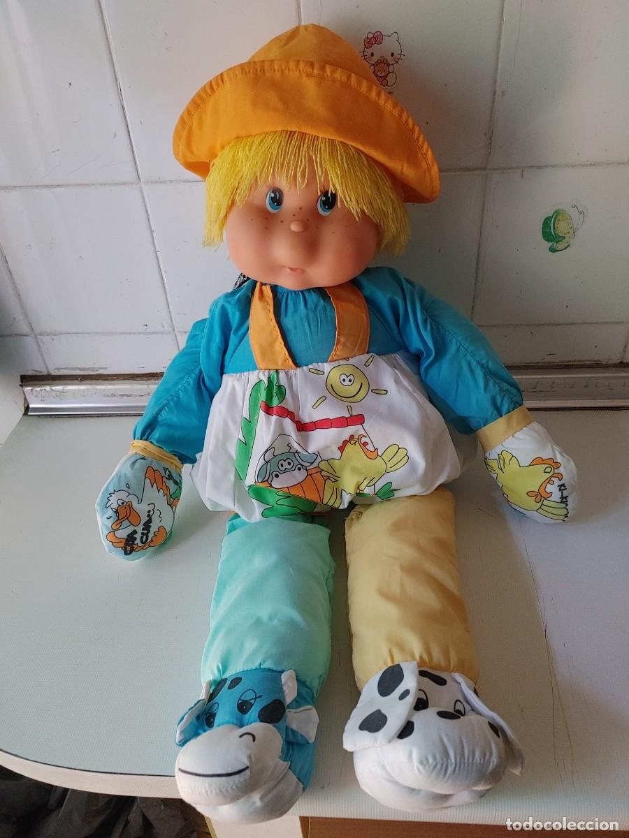 Otras Mu&ntilde;ecas de Famosa cl&aacute;sicas y de colecci&oacute;n: mu&ntilde;eco musical de famosa S-4-93,funciona,dice cua cua y kikiriki,mide 60 ctm