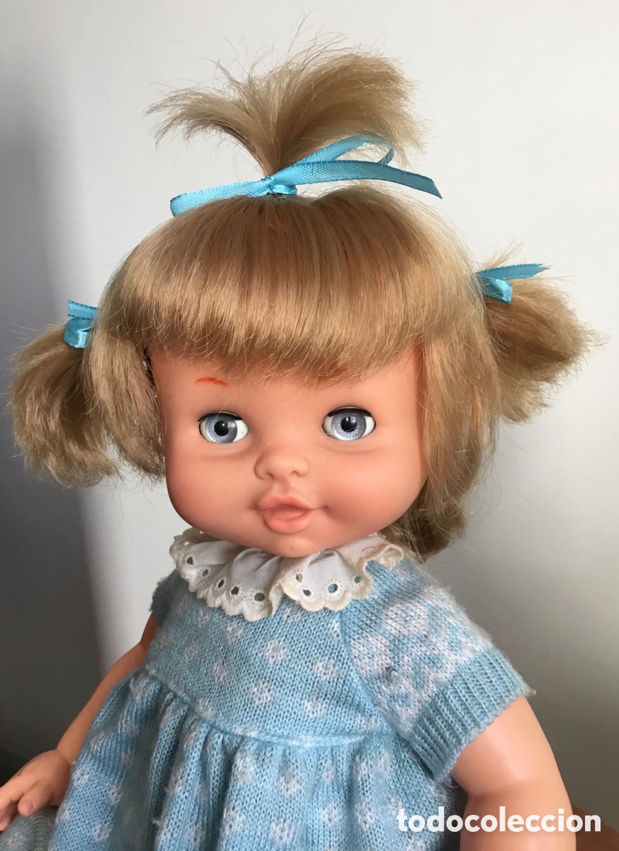 Otras Mu&ntilde;ecas de Famosa cl&aacute;sicas y de colecci&oacute;n: Ondina de Famosa tama&ntilde;o grande ojos margarita a&ntilde;os 70