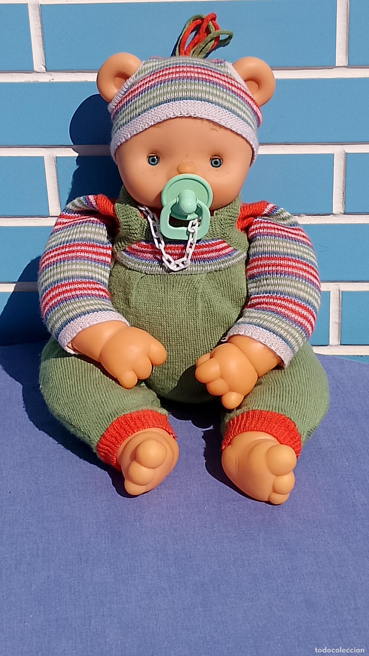 Otras Mu&ntilde;ecas de Famosa cl&aacute;sicas y de colecci&oacute;n: Antiguo mu&ntilde;eco beb&eacute; Oso Teddy Born de Famosa