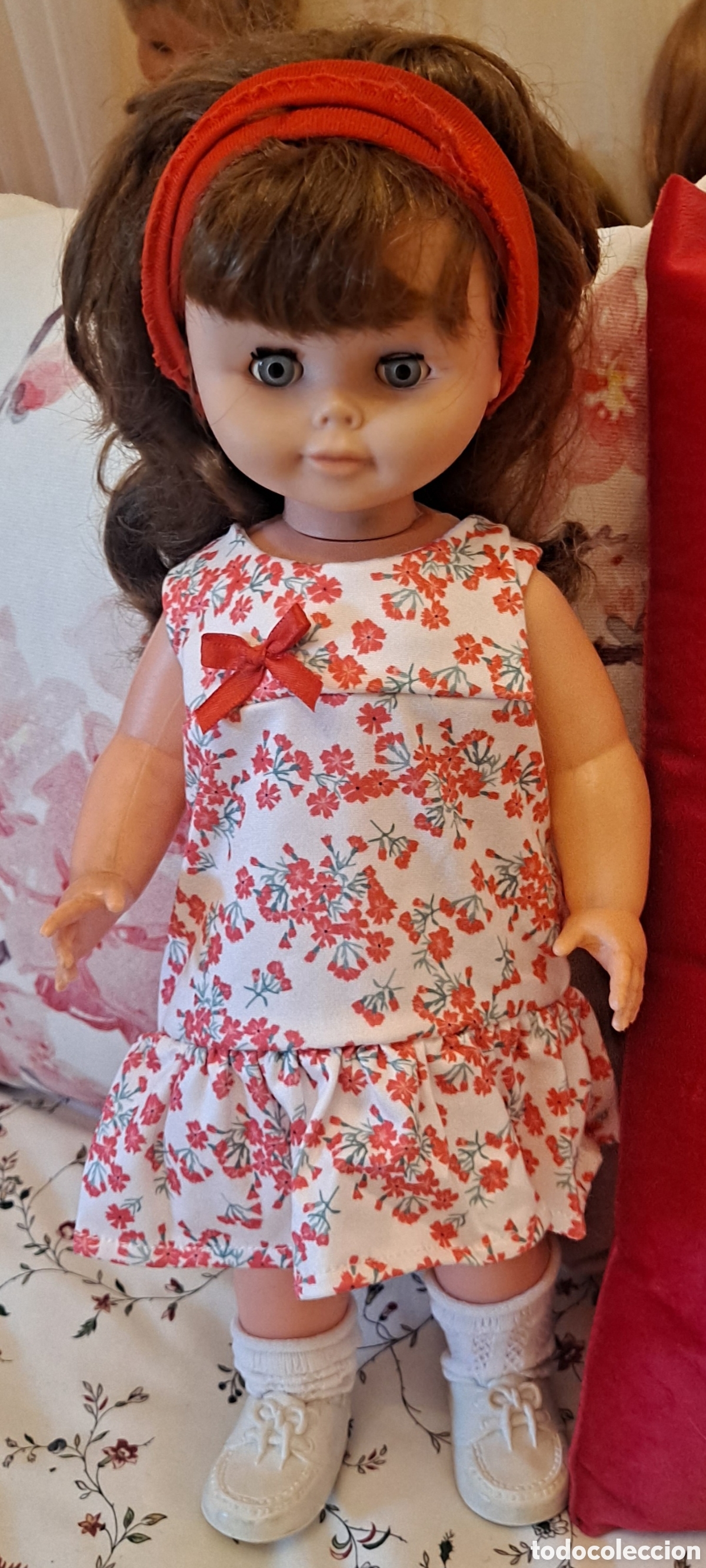 Otras Mu&ntilde;ecas de Famosa cl&aacute;sicas y de colecci&oacute;n: Mu&ntilde;eca a&ntilde;os 70 perfecto estado con zapatos y calcetines originales